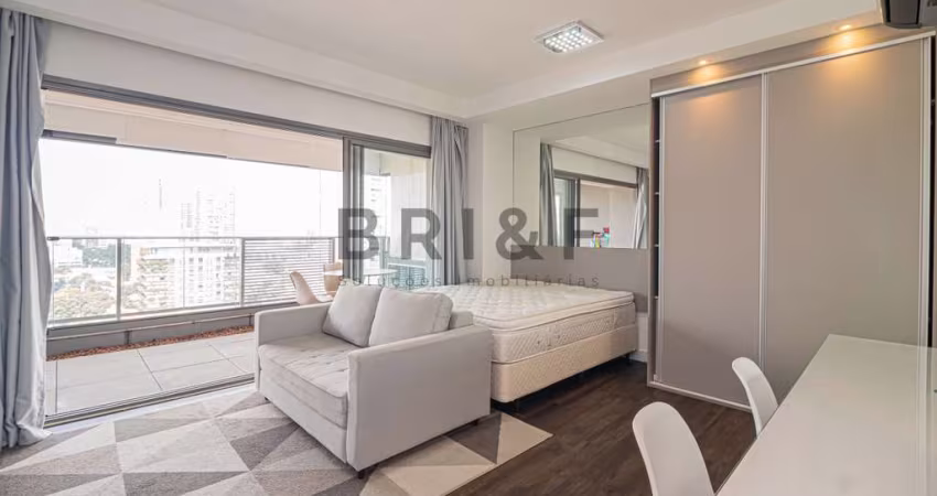 Aluguel no HABITARTE Prédio Residencial - Apartamento de 1 Quarto no Brooklin