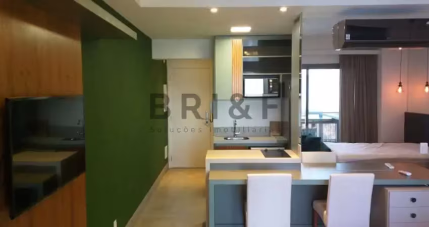 Apartamento para locação no brooklin - habitarte verde 41 m², 1 dorm, 1 vaga - são paulo