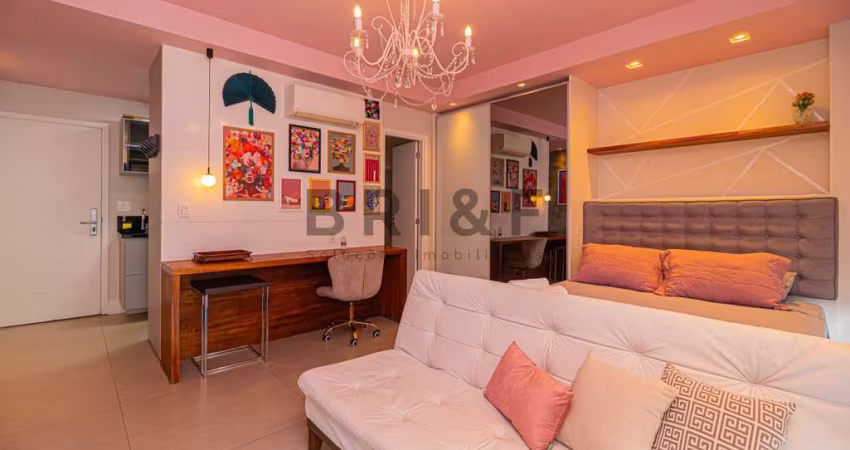 APARTAMENTO PARA LOCAÇÃO HABITARTE 40 M², 1 DORM, 1 VAGA MOBILIADO - BROOKLIN - SÃO PAULO