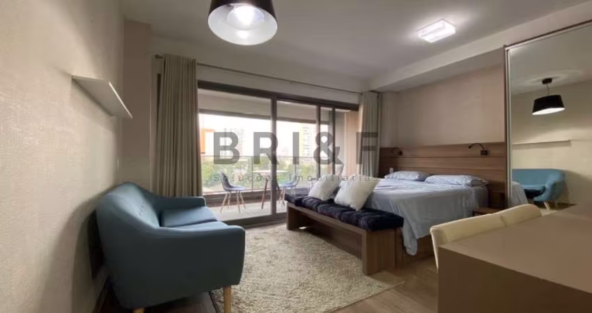 APARTAMENTO PARA LOCAÇÃO NO BROOKLIN - HABITARTE VERDE 41 M², 1 DORM, 1 VAGA MOBILIADO - SÃO PAULO