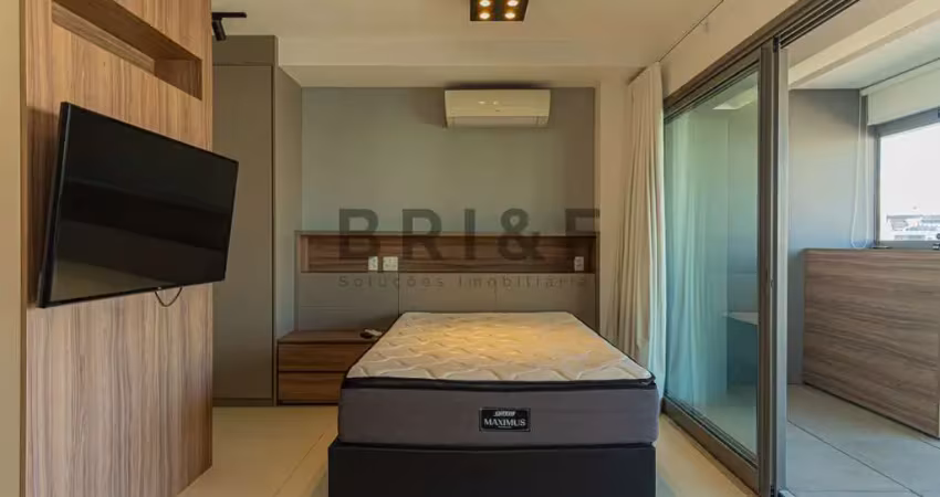 Apartamento mobiliado no brooklin - viva com charme e conforto