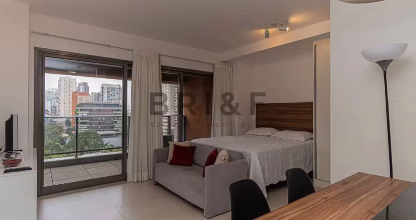 Apartamento para locação no brooklin - habitarte verde 41 m², 1 dorm, 1 vaga - são paulo