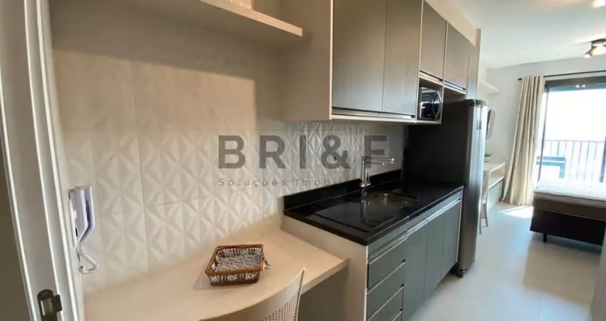 Studio mobiliado para locação - 26 m² - campo belo, são paulo/sp
