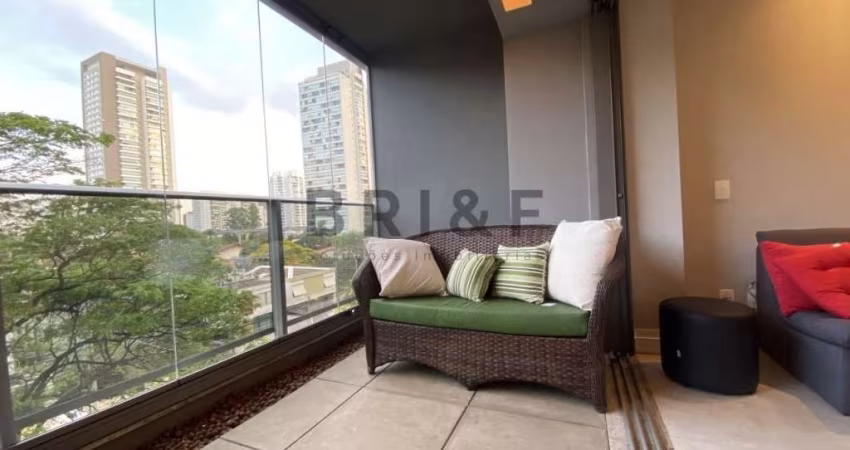 APARTAMENTO A VENDA NO BROOKLIN - HABITARTE VERDE 41 M², 1 DORM, 1 VAGA MOBILIADO - SÃO PAULO