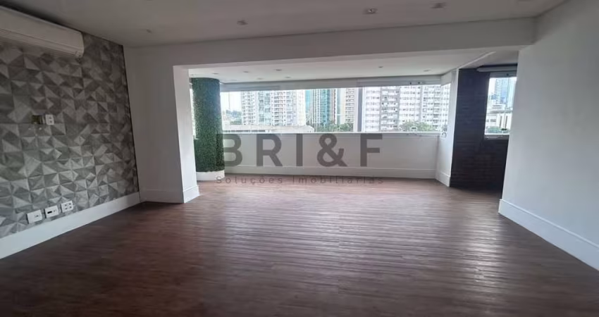 Apartamento para locação no Brooklin, 3 dormitórios, 2 vagas, 119 m² .