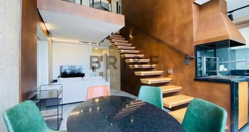 Apartamento mobiliado para locação na vila olimpia, 3 suítes e 2 vagas