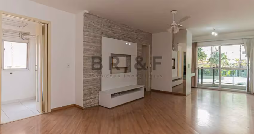 Apartamento reformado para venda e locação no campo belo, 51m², 1 dorm, s/vaga