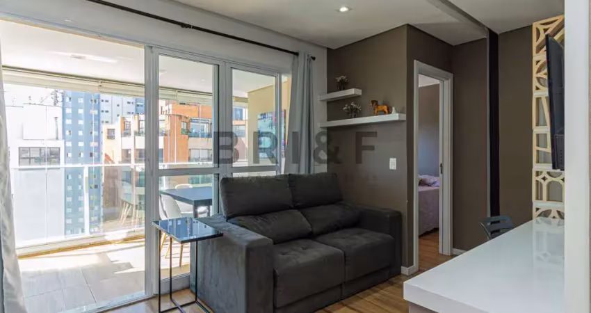 Apartamento para locação, 42 m², 1 dormitório, 1 vaga, b103 - lazer completo no brooklin - são paulo