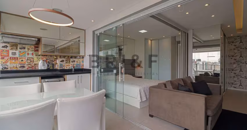 Apartamento para venda 42 m² com 1 dormitório, lazer completo no brooklin