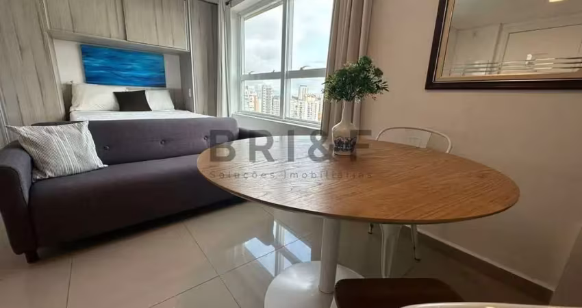 Apartamento 31m², 1 dormitório, 1 vaga, mobiliado, lazer completo - brooklin - são paulo