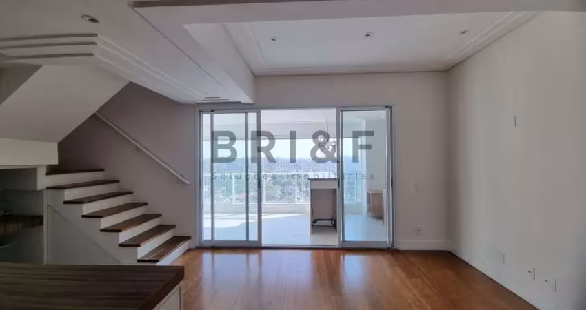 Apartamento duplex para locação com 2 dormitórios ( 2 suítes), 2 vagas, 108m² - campo belo - são pau