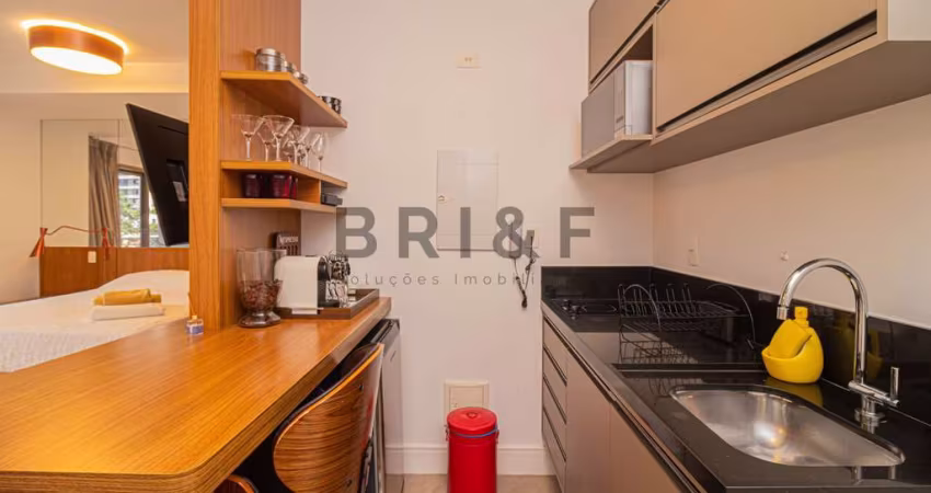 APARTAMENTO PARA LOCAÇÃO E VENDA NO BROOKLIN - HABITARTE VERDE 41 M², 1 DORM, 1 VAGA - SÃO PAULO