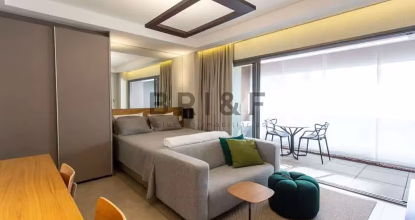 APARTAMENTO PARA LOCAÇÃO HABITARTE 44 M², 1 DORM, 1 VAGA MOBILIADO - BROOKLIN - SÃO PAULO