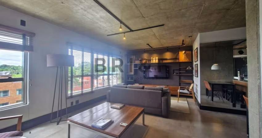 Apartamento para alugar mobiliado com 1 dormitório, 1 banheiro, 1 vaga - 74m2 - Alto da Boa Vista