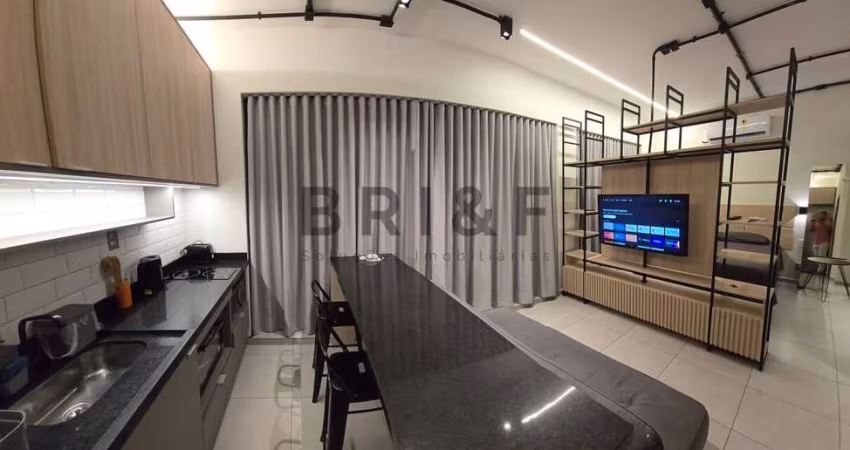 Apartamento studio para locação - 39m² - semi-mobiliado - Brooklin (próximo a Berrini)