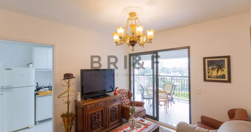 Apartamento para locação com 3 dormitórios, 2 vagas, 92 m²- Brooklin- São Paulo