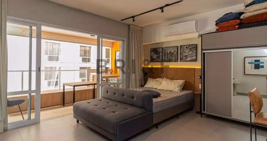 Apartamento para alugar com 42m², 1 dormitório e 1 vaga no campo belo
