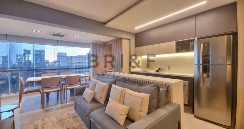 Apartamento para locação com 1 dormitório(1 suíte), 1 vaga, 52m² - Vila Olímpia- São Paulo