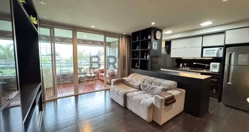 Apartamento para venda e locação - 67m² - 1 suíte, 1 vaga - mobiliado - code berrini, brooklin