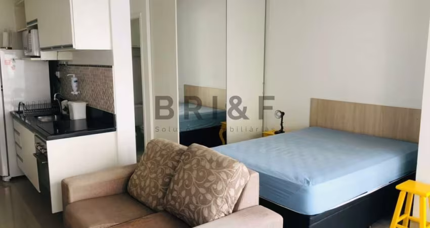 Apartamento para alugar, tipo studio - mobiliado, 1 vaga - Brooklin