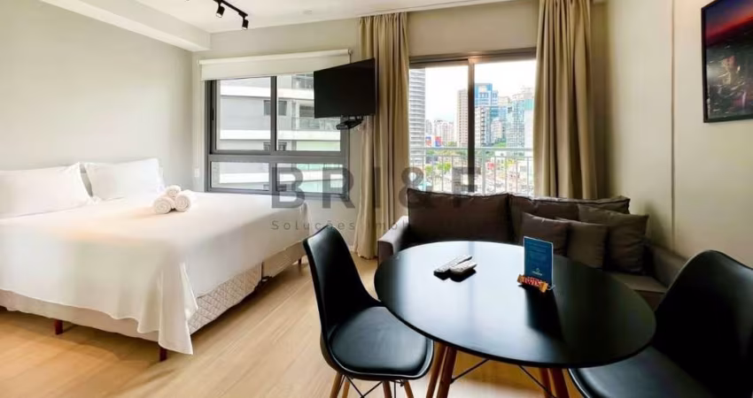 Apartamento tipo studio com 1 dormitório, 27m²- Vila Nova Conceição- São Paulo