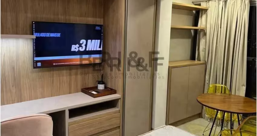Apartamento para locação 25 m² com 1 suíte na chácara santo antonio