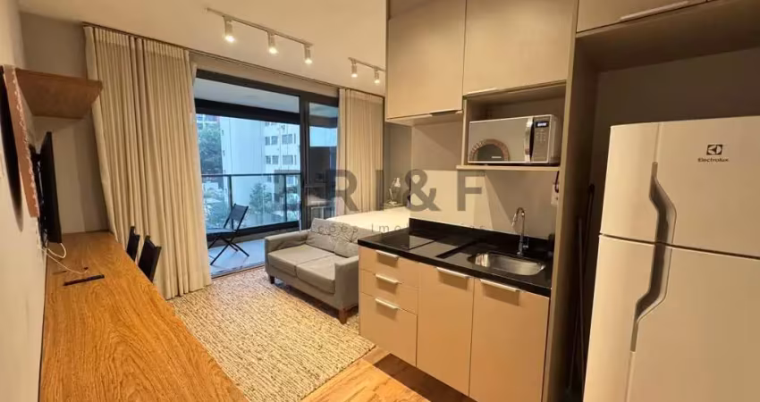 Apartamento studio para alugar - 30m² - mobiliado - neo house campo belo