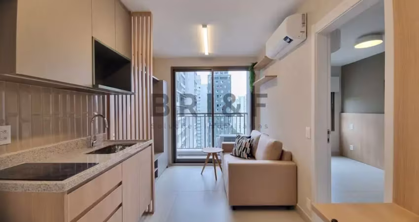 Apartamento para locação com 1 dormitório, 32m²- campo belo- são paulo