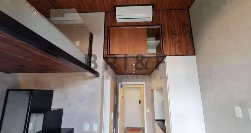Apartamento para locação 26m², lazer completo, ao lado do metrô brooklin.