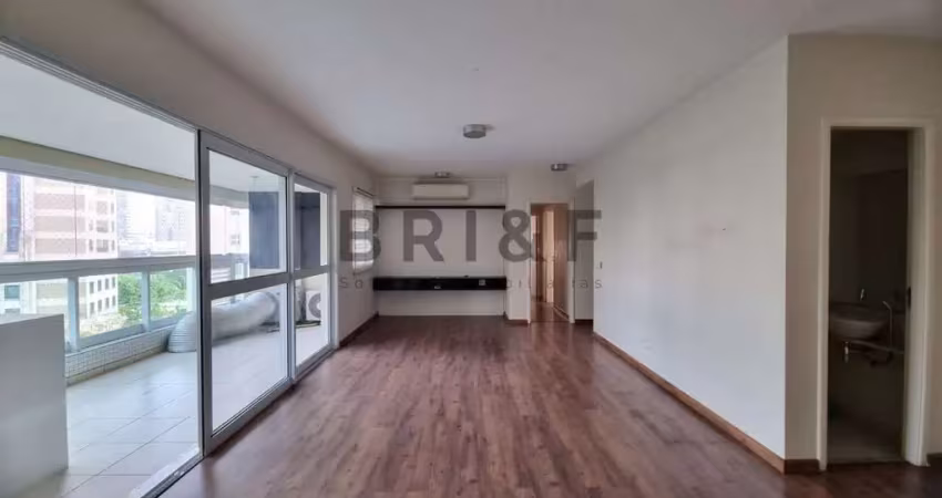 Apartamento para locação com 3 dormitórios (3 suítes), 3 vagas, 124m²- brooklin- são paulo