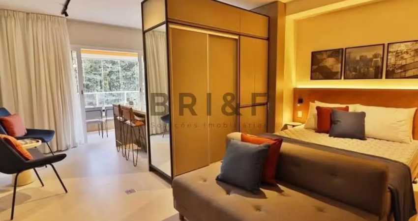 Apartamento a venda com 46m² 1 dormitório e 1 vaga no campo belo