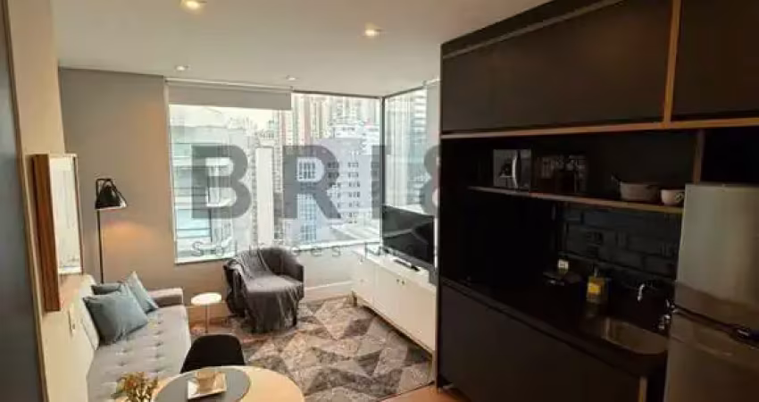 Apartamento para locação com 1 dormitório(studio), 30 m² - vila nova conceição- são paulo