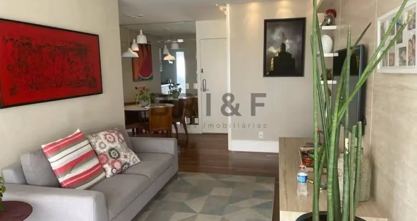 Apartamento para locação, 80m², 2 quartos sendo 1 suite, 1 vaga de garagem. campo belo.