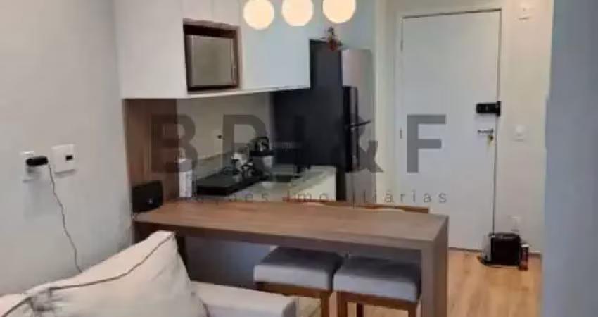 Apartamento mobiliado para locação, 1 dormitório - moema