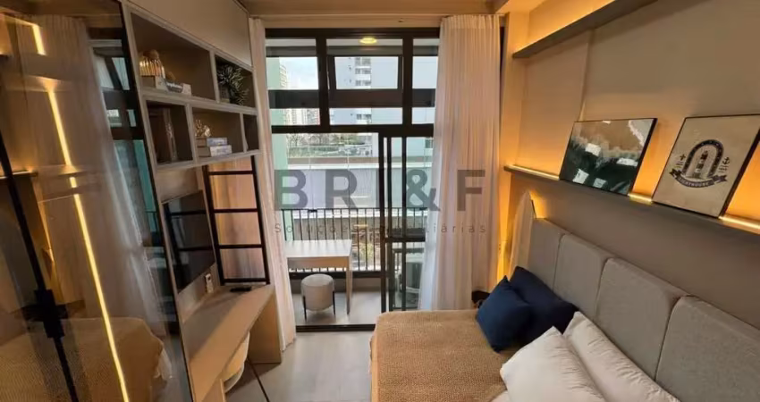 Apartamento studio para alugar - 20m² - mobiliado e decorado - chácara santo antônio