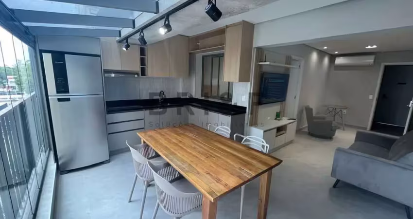 Apartamento para locação na chácara santo antonio, 56m², 2 dormitórios, 1 vaga