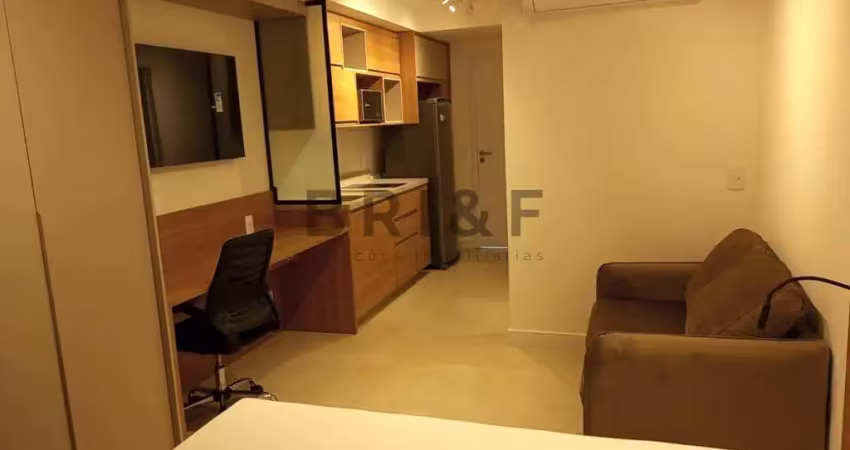 Apartamento para locação 1 dormitório mobiliado no brooklin