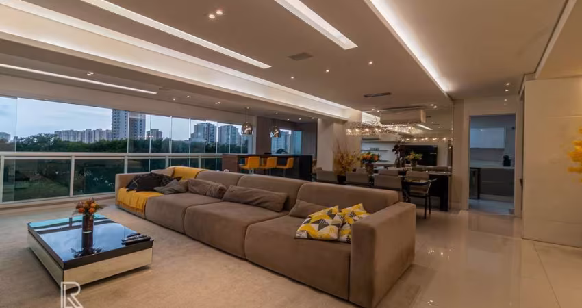 Helbor Classic Bosque Maia -  168m² 3 suites, 3 vagas, varanda gourmet e vista para o Bosque.