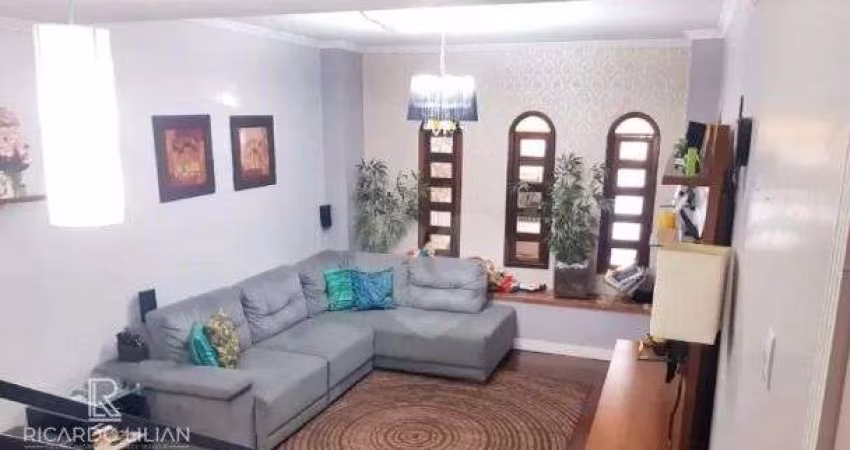 Sobrado com 3 dorms e 2 vagas localizado a 500 metros da estação Oratorio do Monotrilho