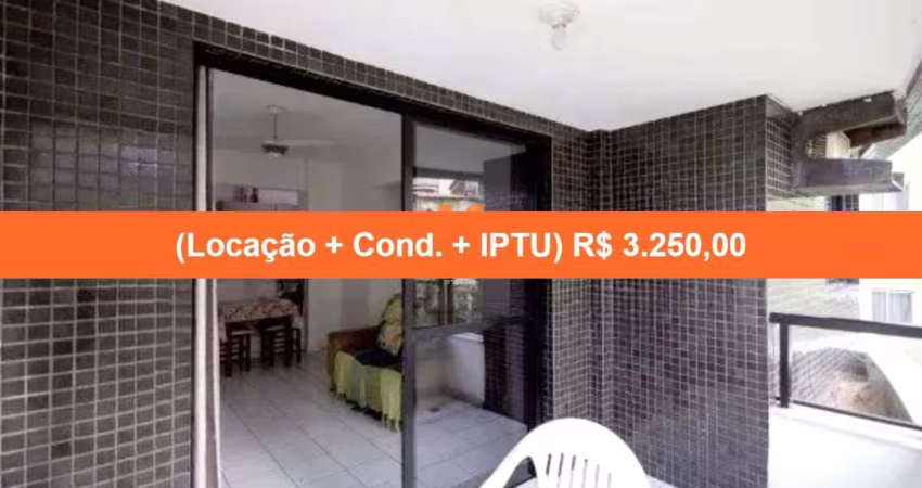 Quarto e Sala -  50 m² - Barra - Mobiliado - Nascente - Área de Serviço - 1 Vaga de Garagem