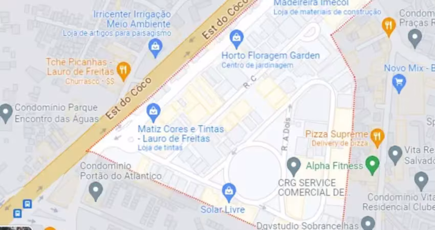 Terreno comercial de 1.750m² à venda em vilas do atlântico, lauro de freitas-ba!