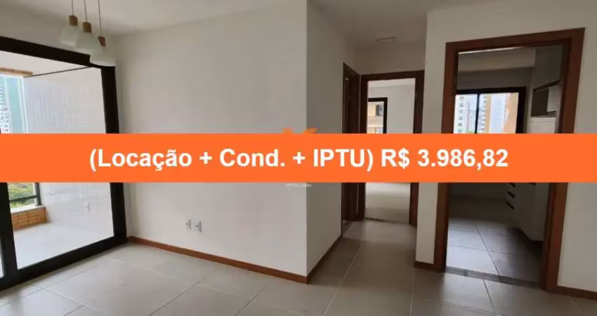 Apartamento para locação em salvador-ba: 2 quartos, 2 suítes, 2 salas, 2 banheiros, 2 vagas de garagem, 60m² de área no bairro canela.