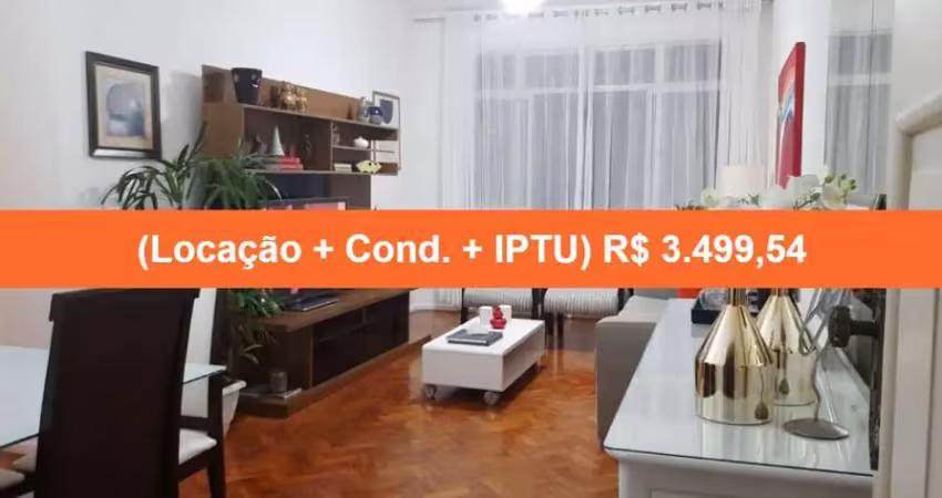 2 Quartos - 90 m² - Quarto de Serviço - 1 Vaga de Garagem