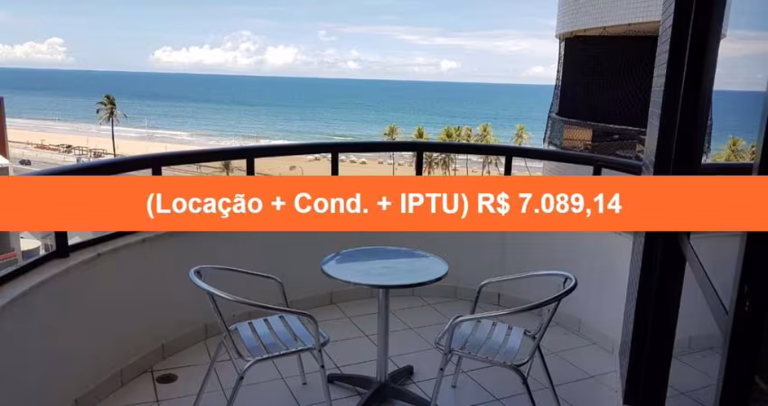 2 Suítes - 78 m² - Varanda - Vista Mar - Área de Serviço - 2 Vagas de Garagem
