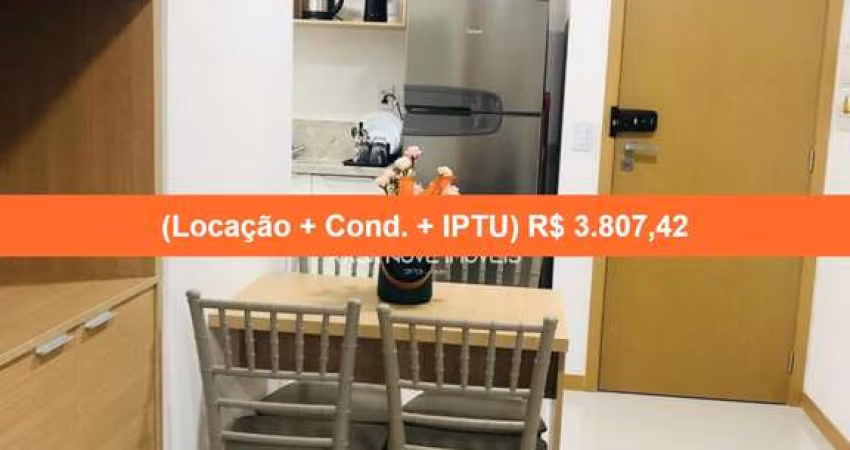 2 Suítes - 36,90 m² - Sala - 1 Vaga de Garagem.