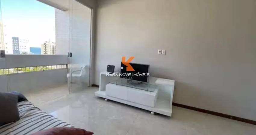 1 Quarto - Sala - 65 m² - Varanda - Área de Serviço - 1 Vaga de Garagem