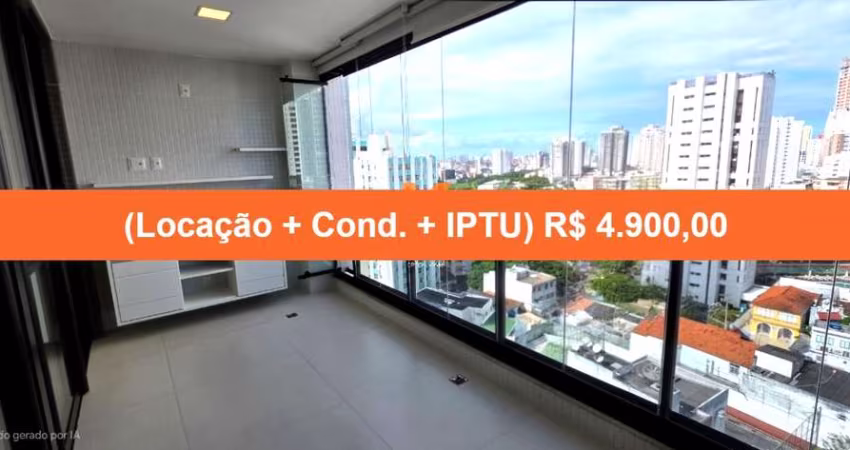 Quarto e Sala - 50 m² - Varanda - Nascente - Área de Serviço - 1 Vaga de Garagem