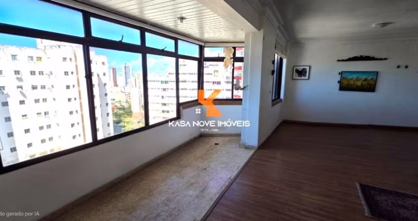 Apartamento à Venda em Salvador-BA, Bairro Graça: 4 Quartos, 2 Suítes, 2 Salas, 5 Banheiros, 3 Vagas, 169m².