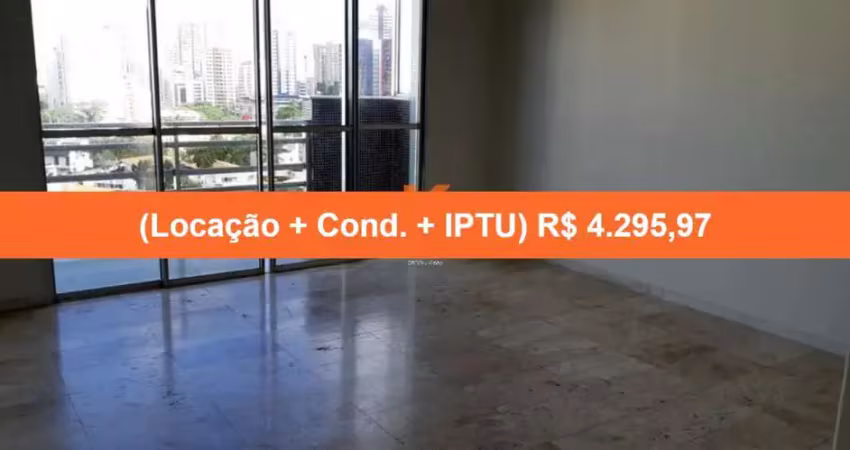 Apartamento para locação em salvador-ba, no itaigara: 3 quartos, 1 suíte, 2 salas, 4 banheiros, 2 vagas de garagem e 140m².