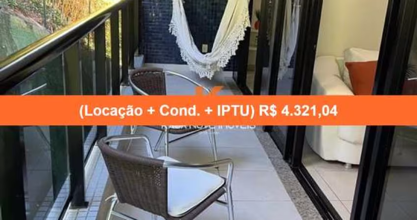 Apartamento para Aluguel de 1 quarto na Barra, Salvador-BA - 53m², 1 vaga de garagem - Confira agora!